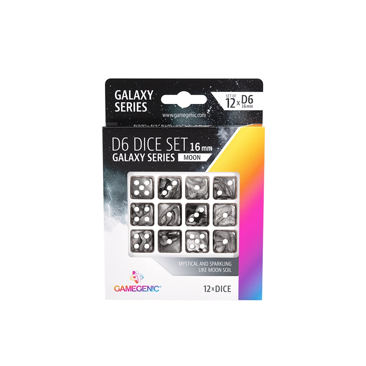 Dice GameGenic Galaxy Series: 12D6 MOON