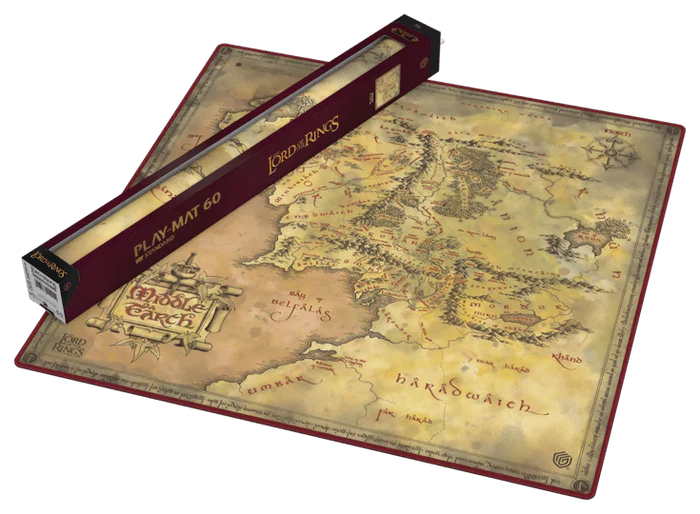 Ultimate Guard - Playmat 60 - Lord of the Rings - Places of Middle Earth - 61 x 61 cm